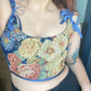 Eleanor Floral Tapestry corset