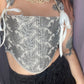 Alta Jacquard Leaf corset