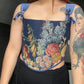 Alta Floral Tapestry corset