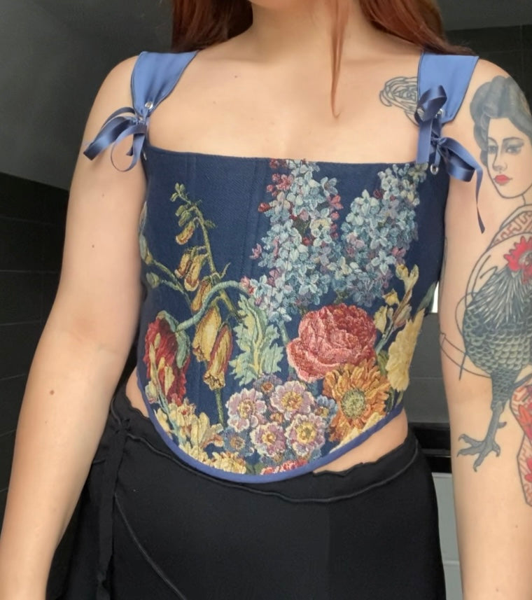 Alta Floral Tapestry corset