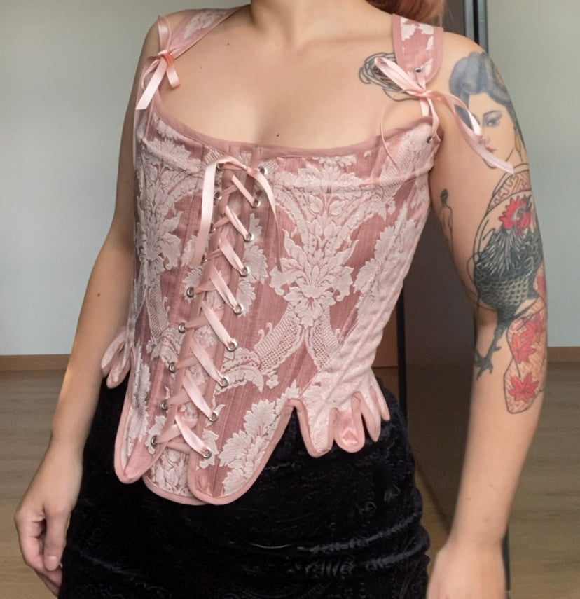 Juliette Silk Brocade corset