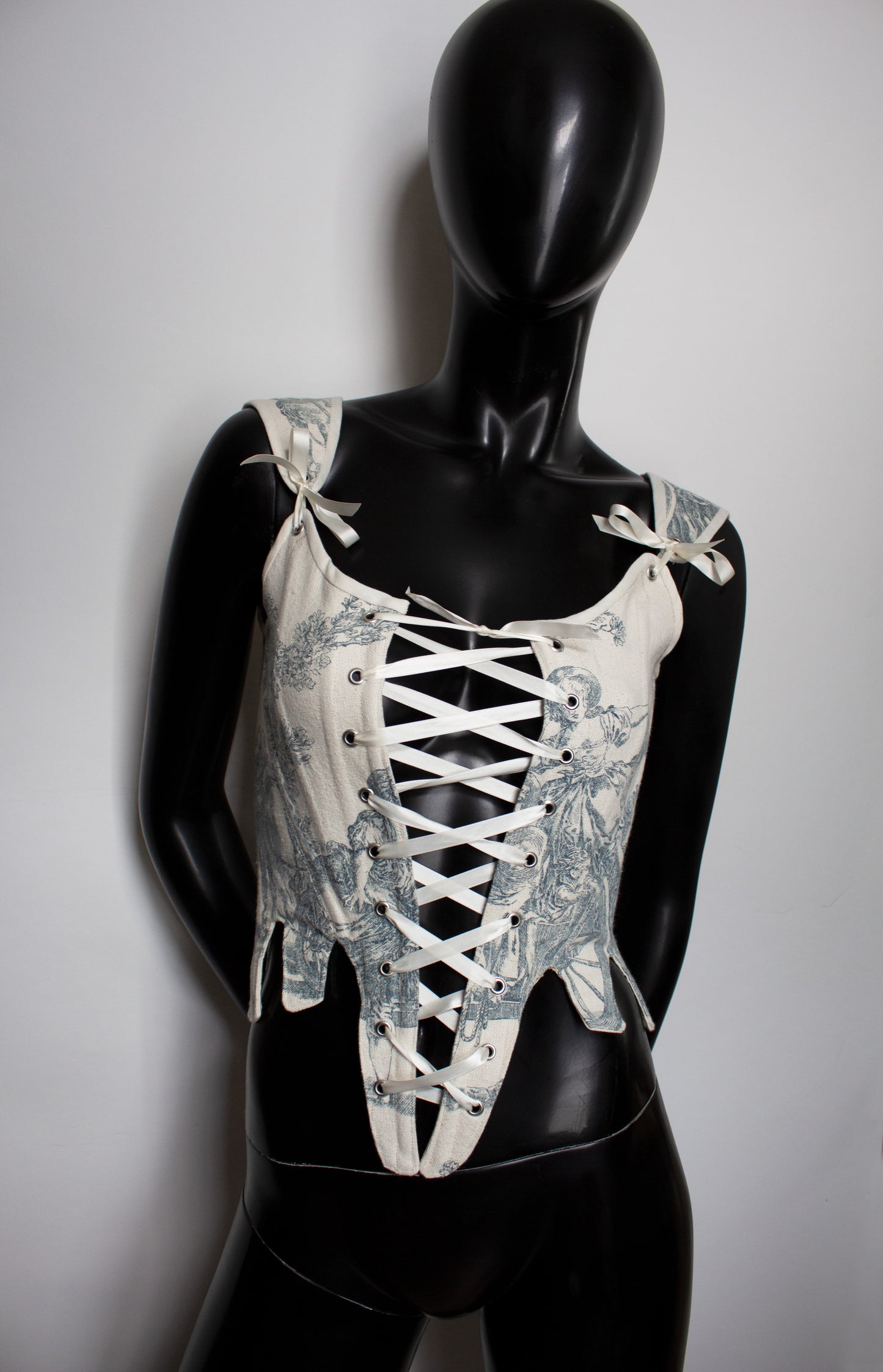 Delore Toile de Jouy corset