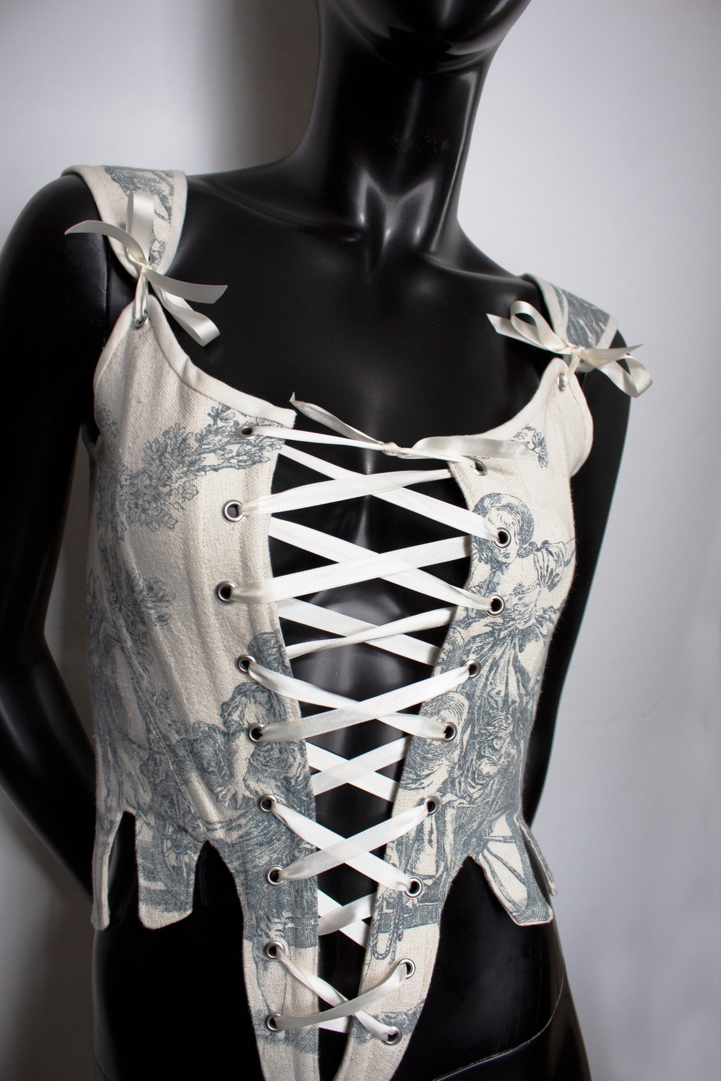 Delore Toile de Jouy corset