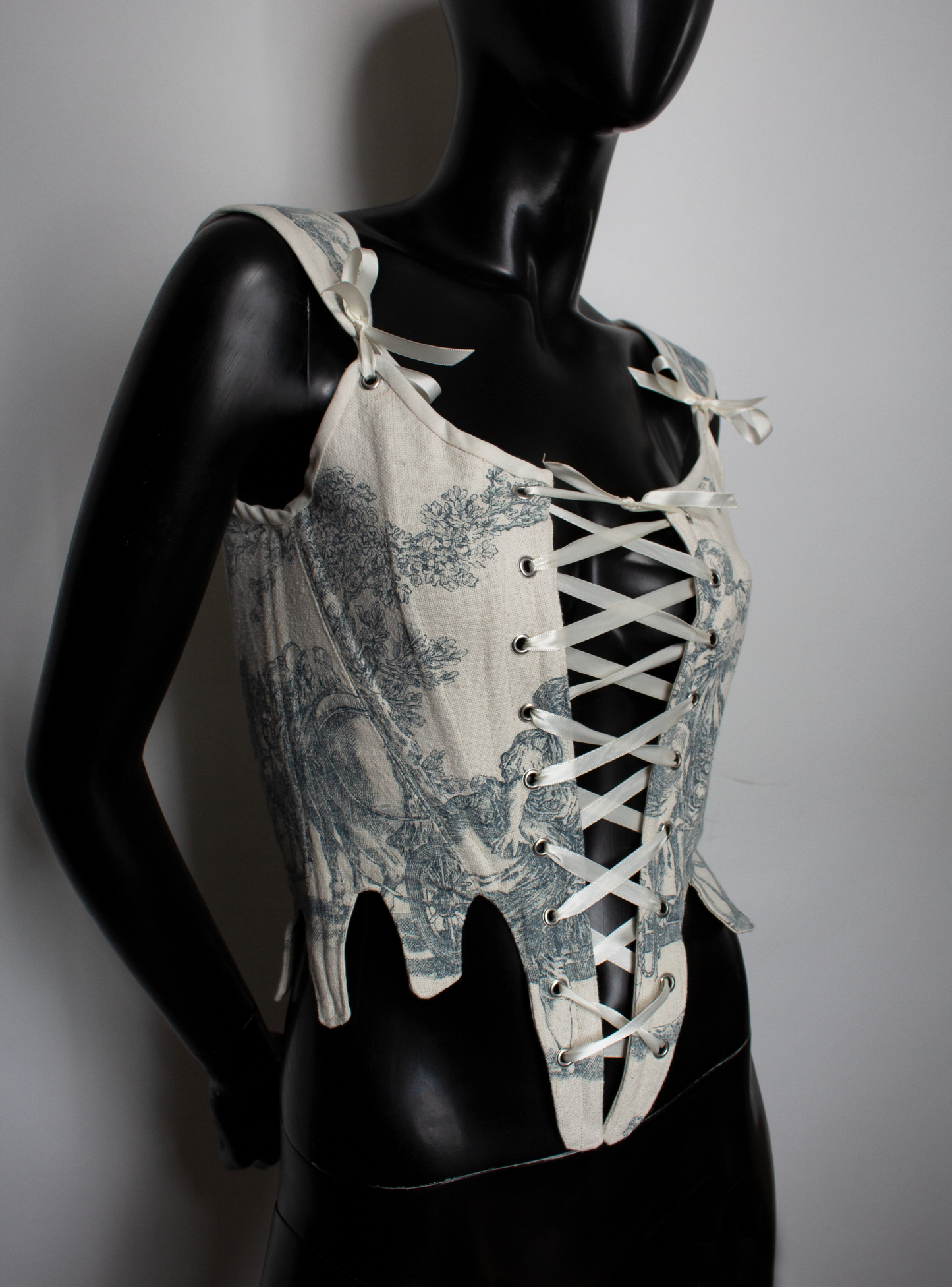 Delore Toile de Jouy corset