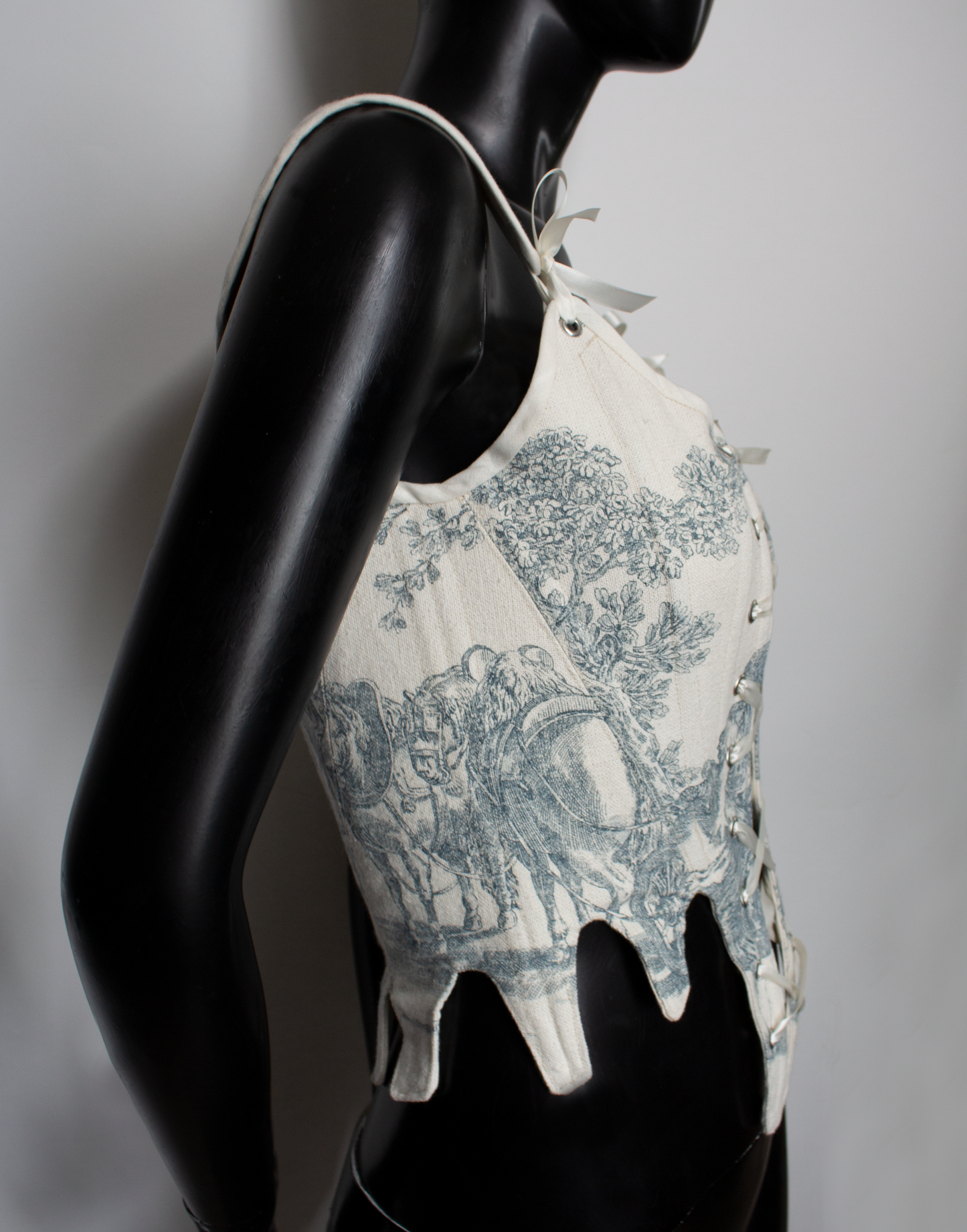 Delore Toile de Jouy corset