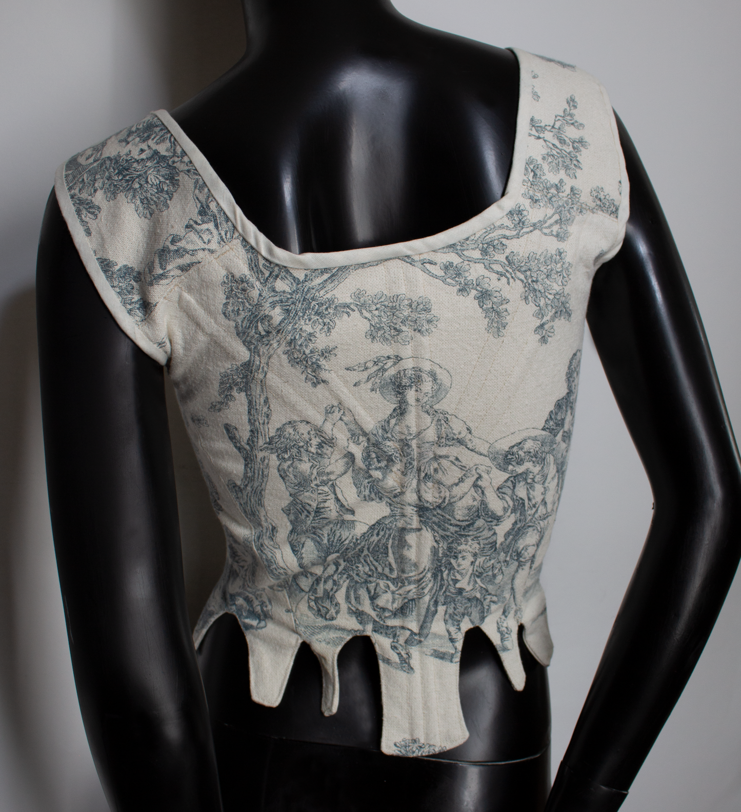 Delore Toile de Jouy corset