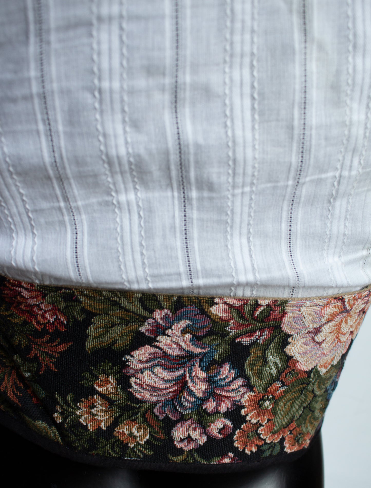 Mae Floral Jacquard belt