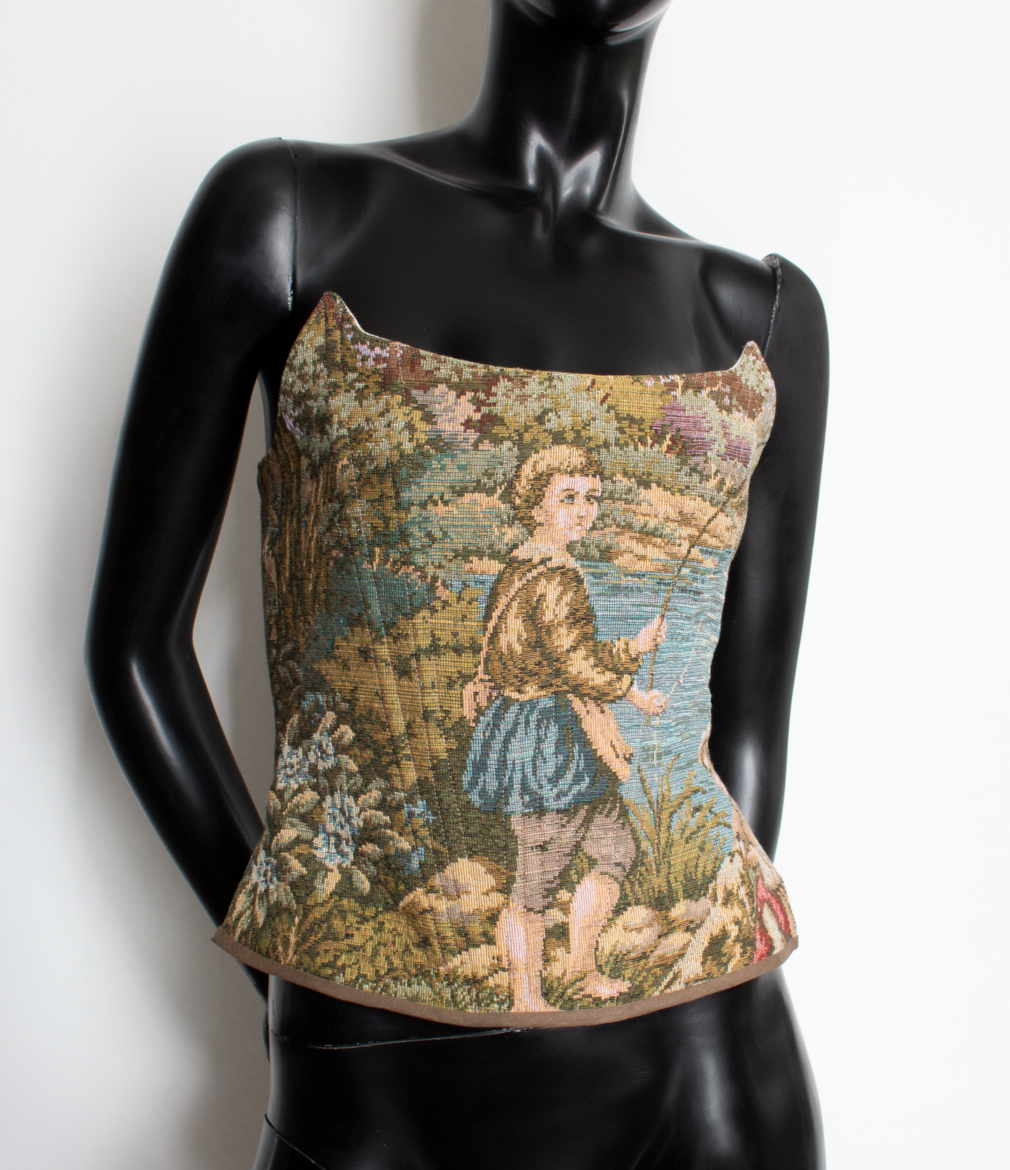 Allegonda Fisherman Tapestry corset