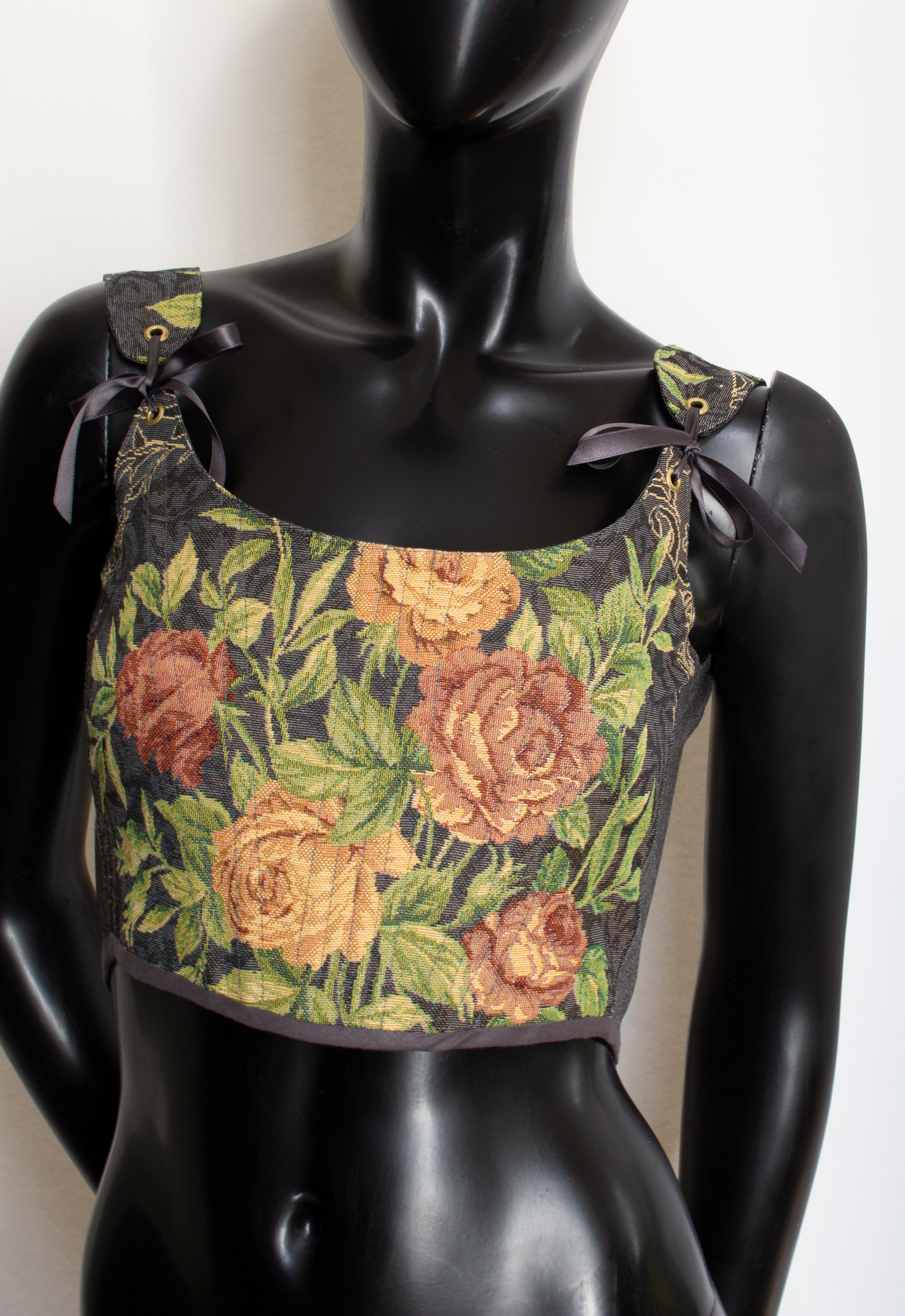 Eleanor Floral Jacquard corset