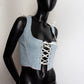 Olympe Denim corset