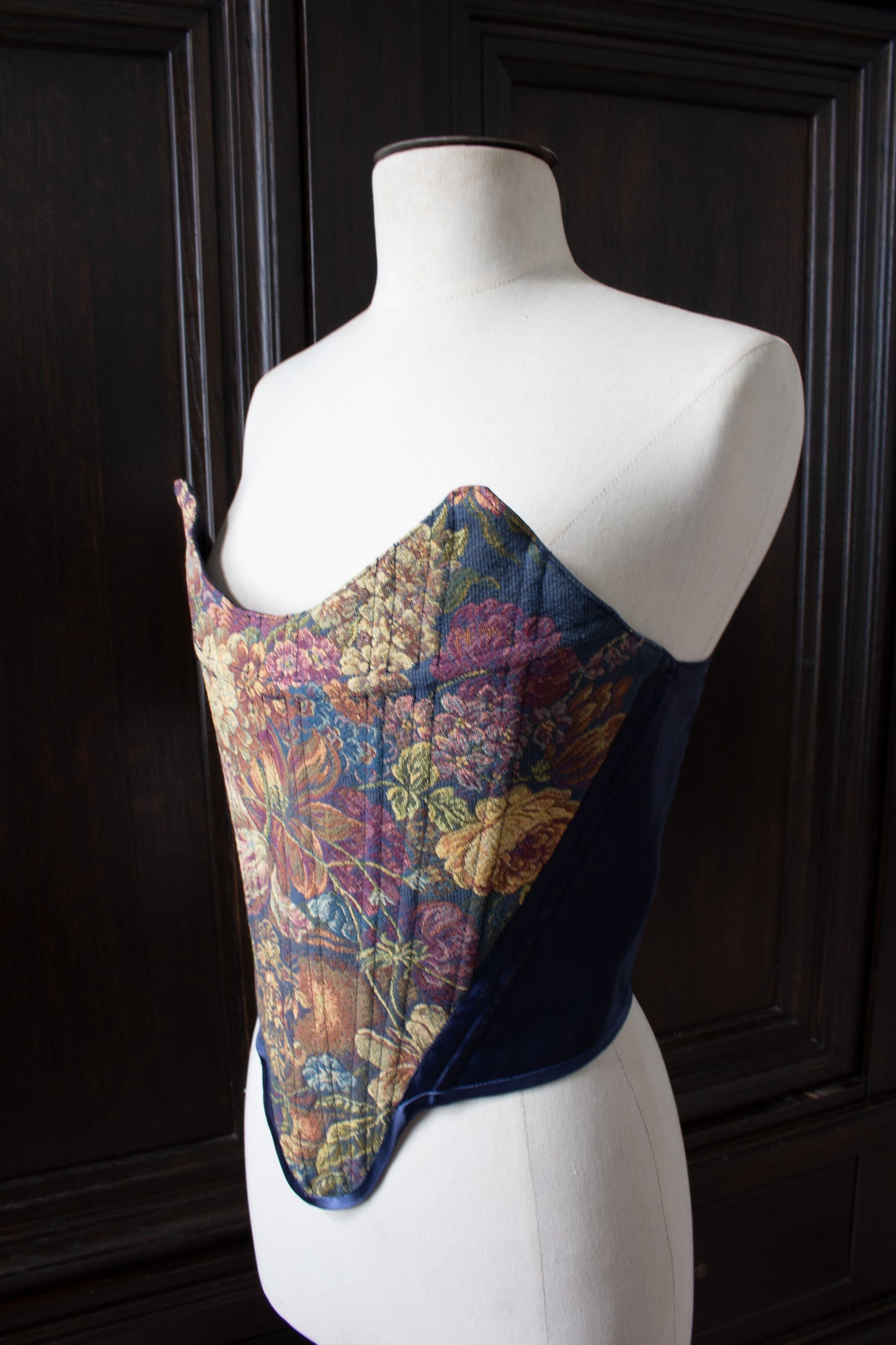 Ophelia Floral Tapestry corset