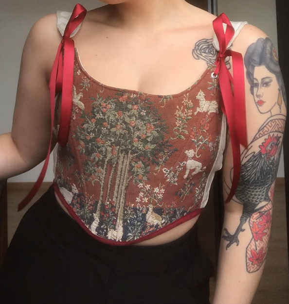 Olivia Tapestry corset