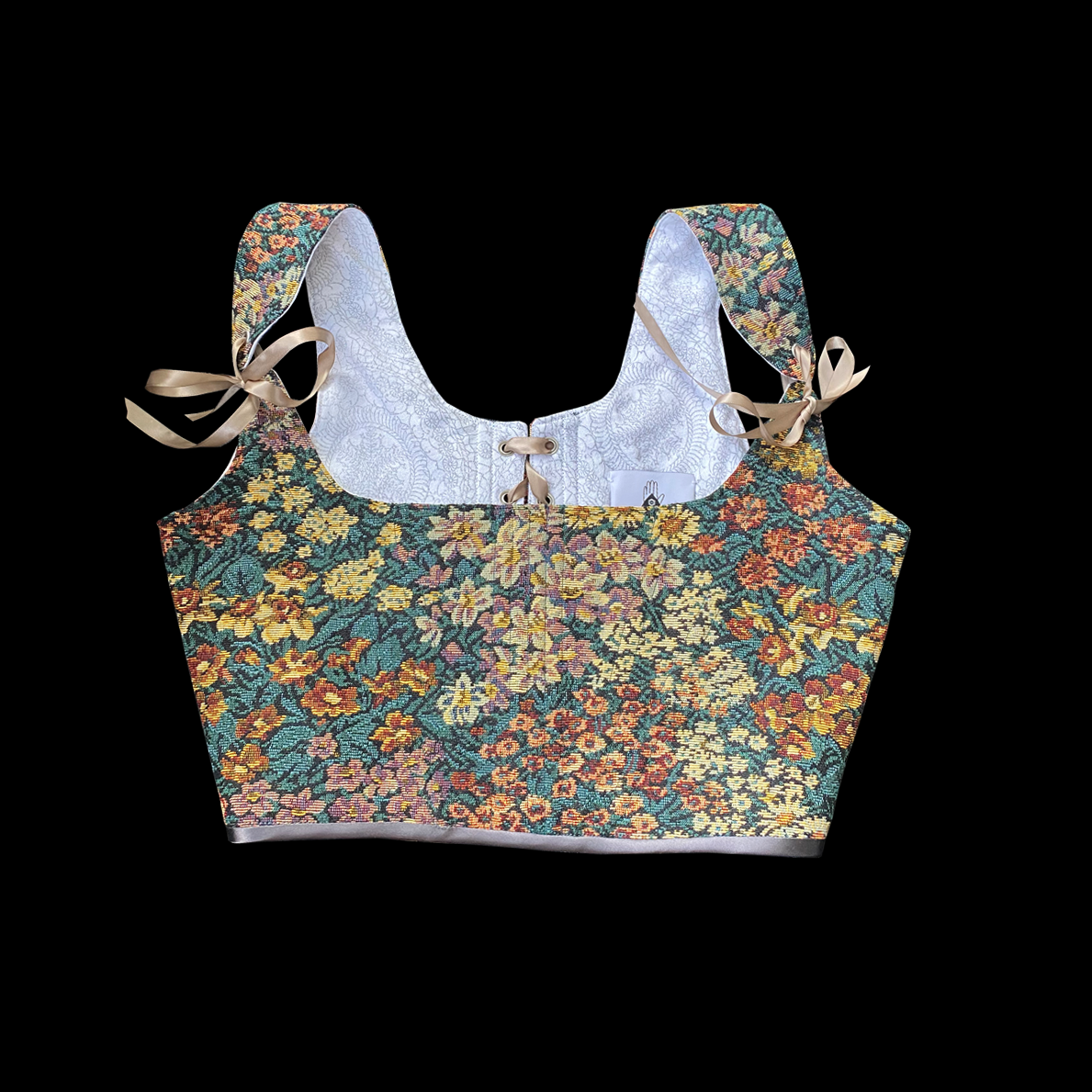 Eleanor Floral Goblin corset