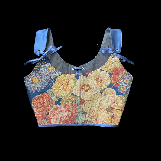 Eleanor Floral Tapestry corset