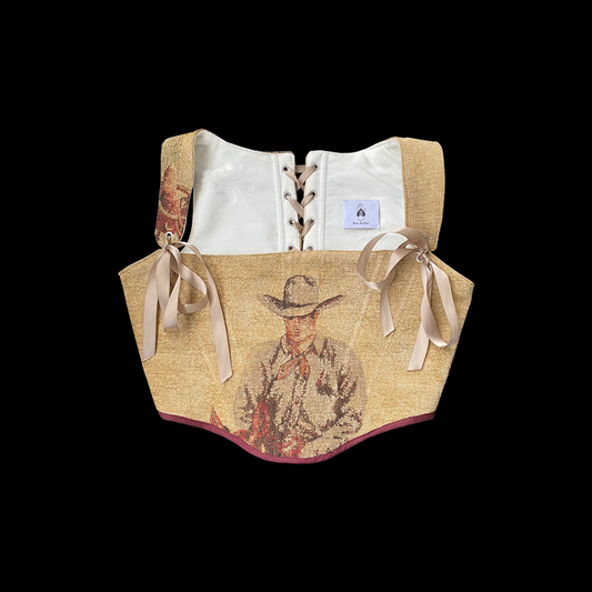 Alta Cowboy Tapestry corset