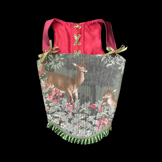 Alta Ruffle Deer corset