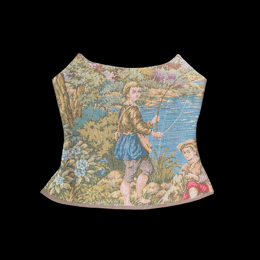 Allegonda Fisherman Tapestry corset