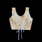 Eleanor Floral Silk corset