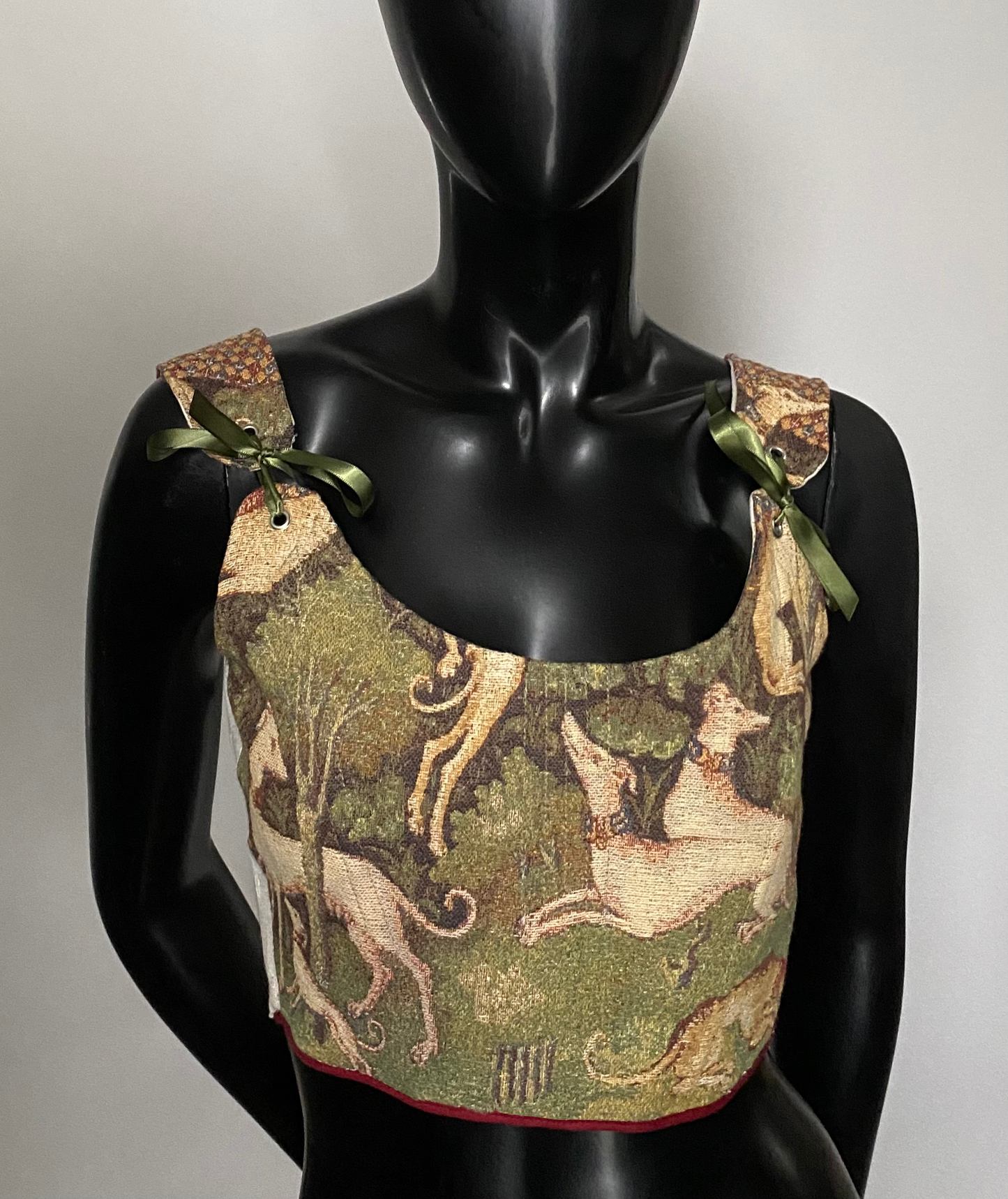 Eleanor Greyhound Tapestry corset