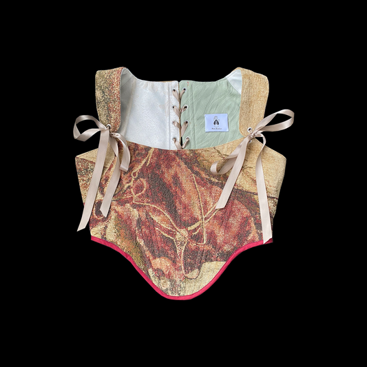 Alta Horse Tapestry corset