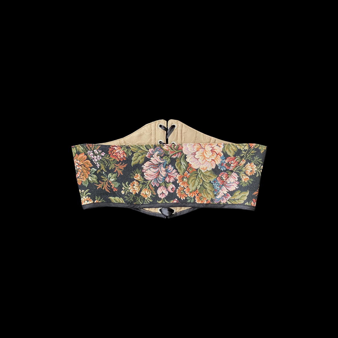 Mae Floral Jacquard belt