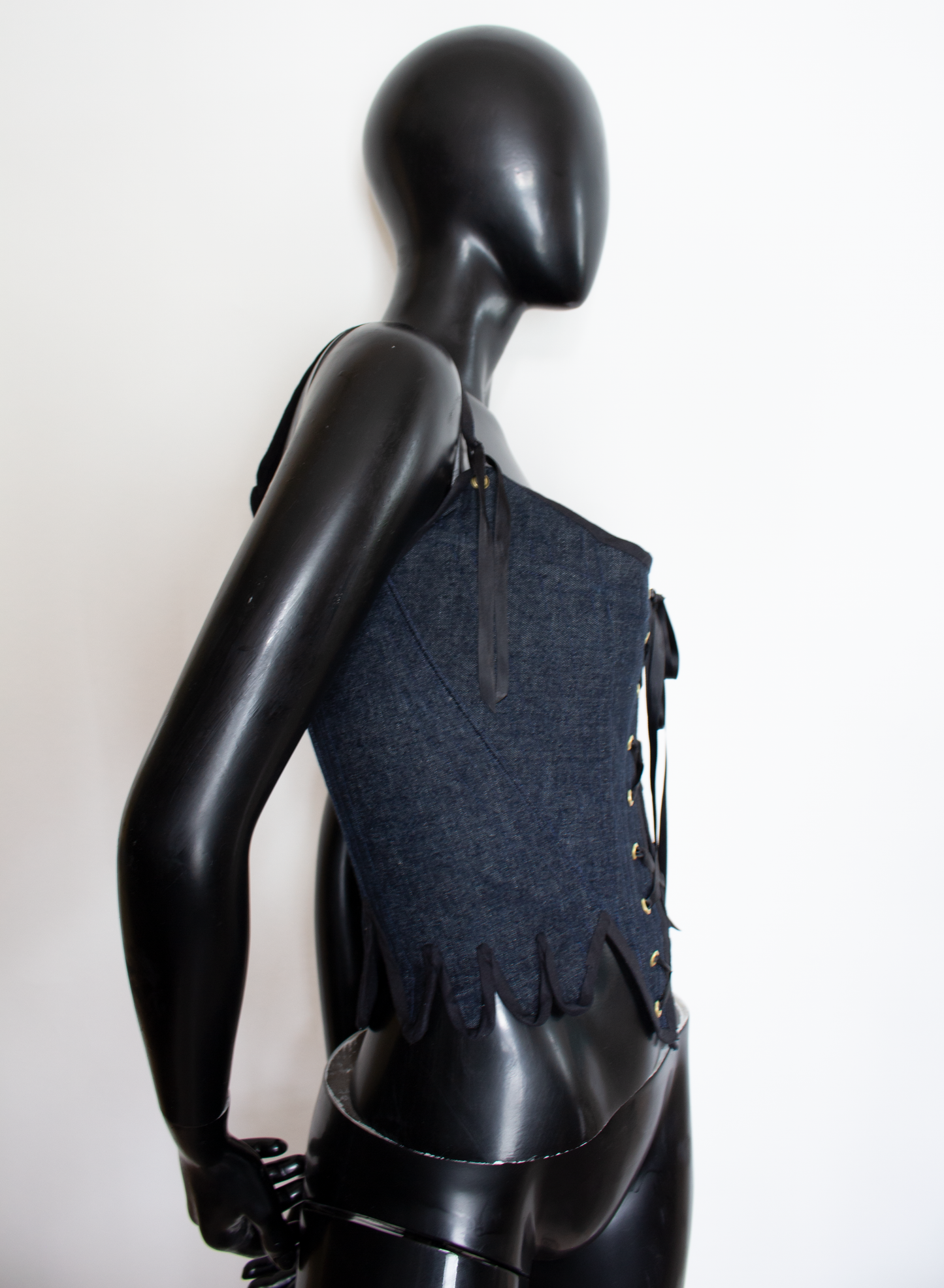 Juliette Denim corset