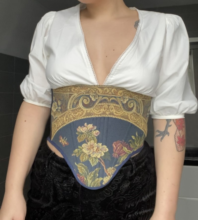 Mae Butterfly Tapestry belt