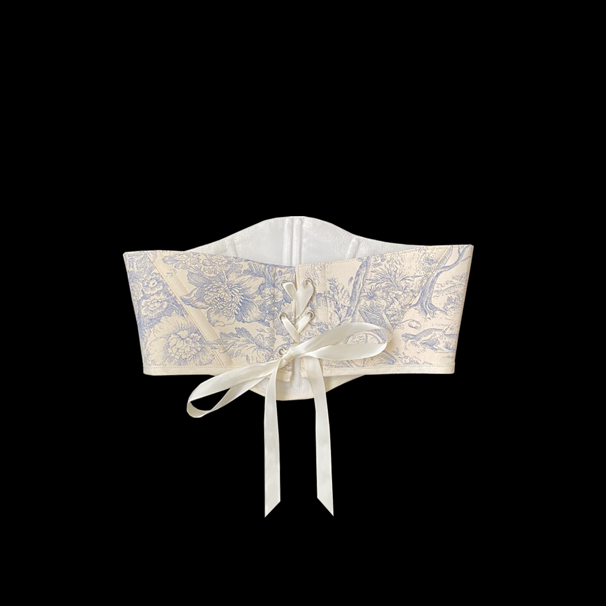 Mae Toile de Jouy belt