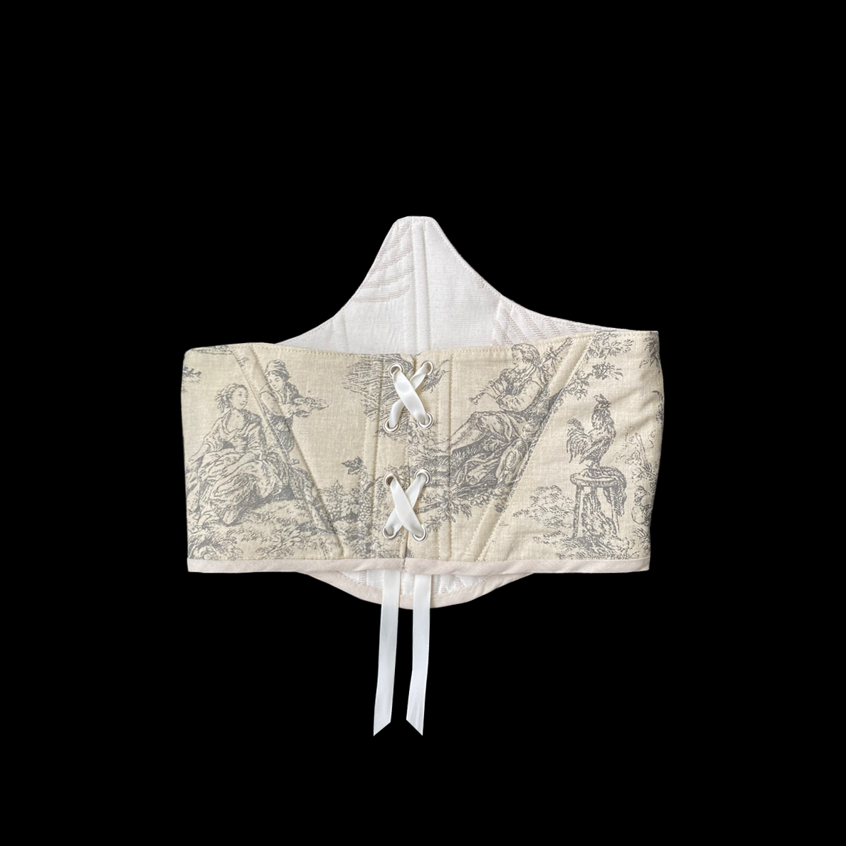 Mae Toile de Jouy belt