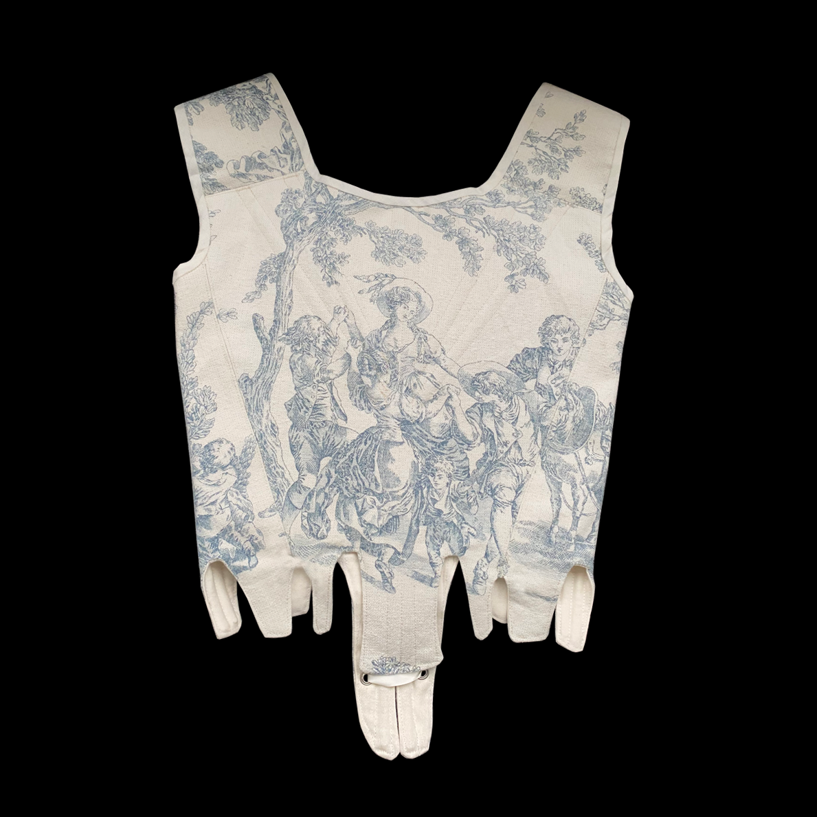 Delore Toile de Jouy corset