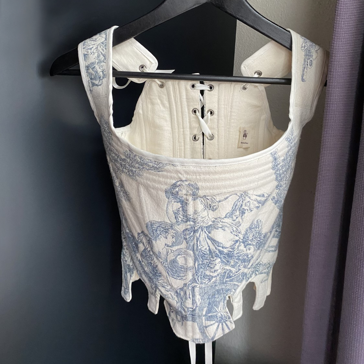 Athea Toile de Jouy corset