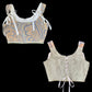 Eleanor Velvet Paisley corset