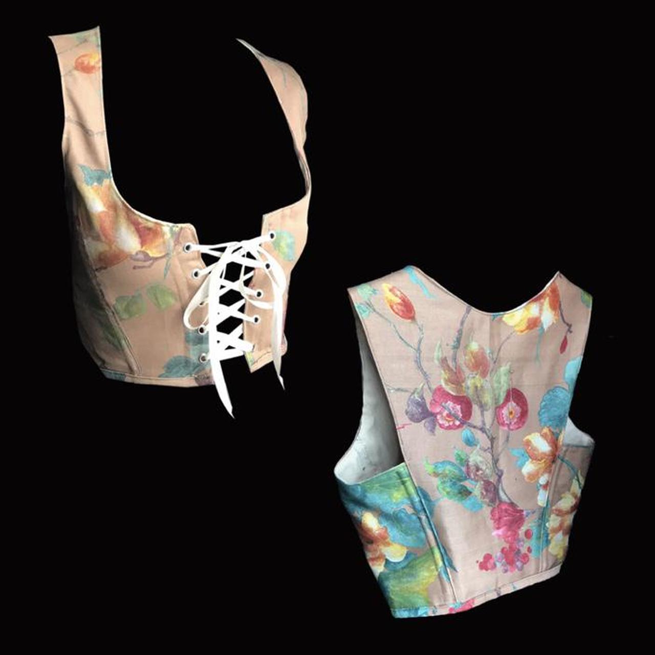 Olympe Floral corset